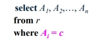 query based on a key